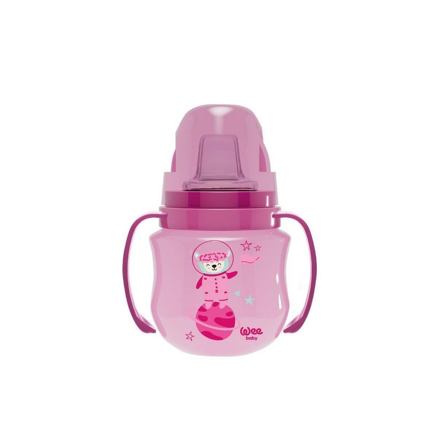 Wee Baby Galaxy Akıtmaz Alıştırma Bardağı 125 Ml 753 Pembe