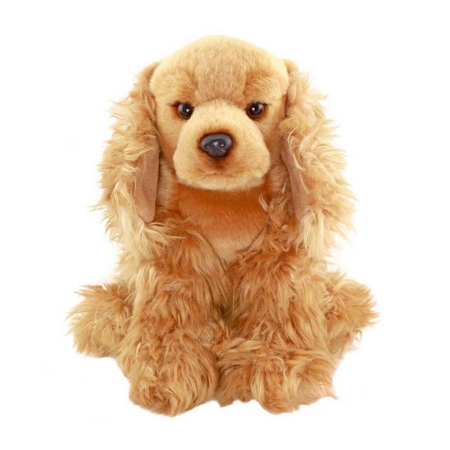 Animals Of The World Floppy İspanyol Cocker Peluş Köpek Kahverengi