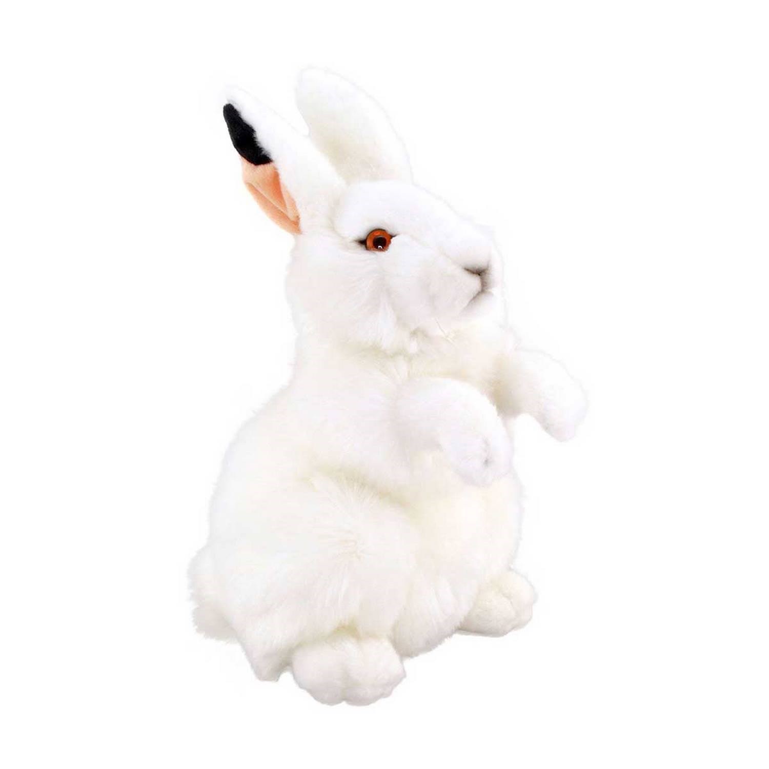 Animals Of The World Beyaz Tavşan 28 Cm 20874 Beyaz