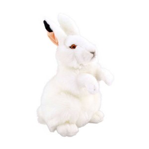 Animals Of The World Beyaz Tavşan 28 Cm 20874 Beyaz