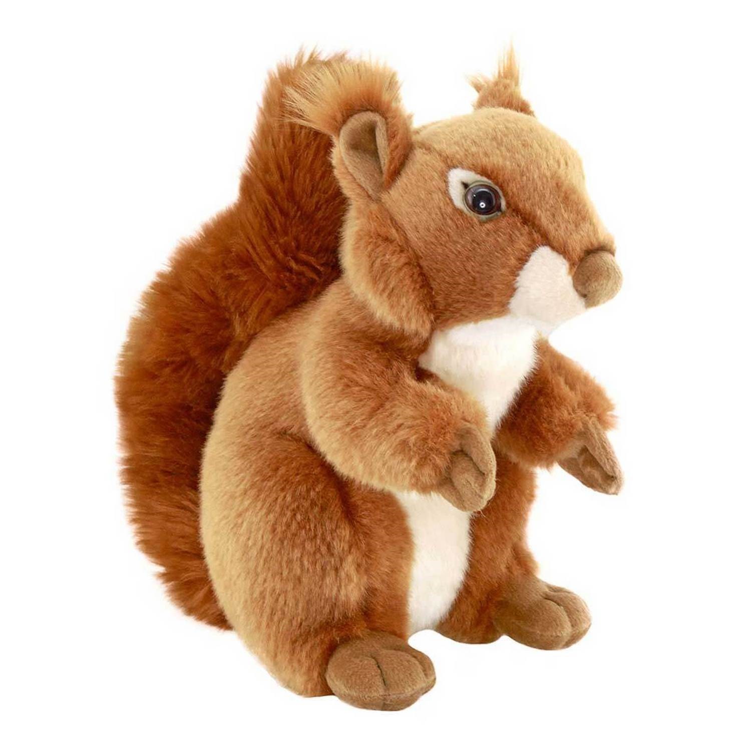 Animals Of The World Peluş Oturan Sincap 26 Cm 20873 Kahverengi