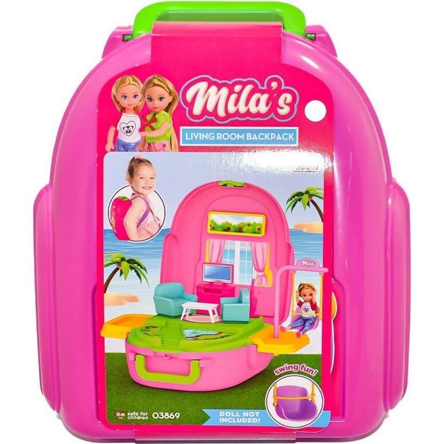 Dede Milanın Oturma Odası Sırt Çantası 03869 