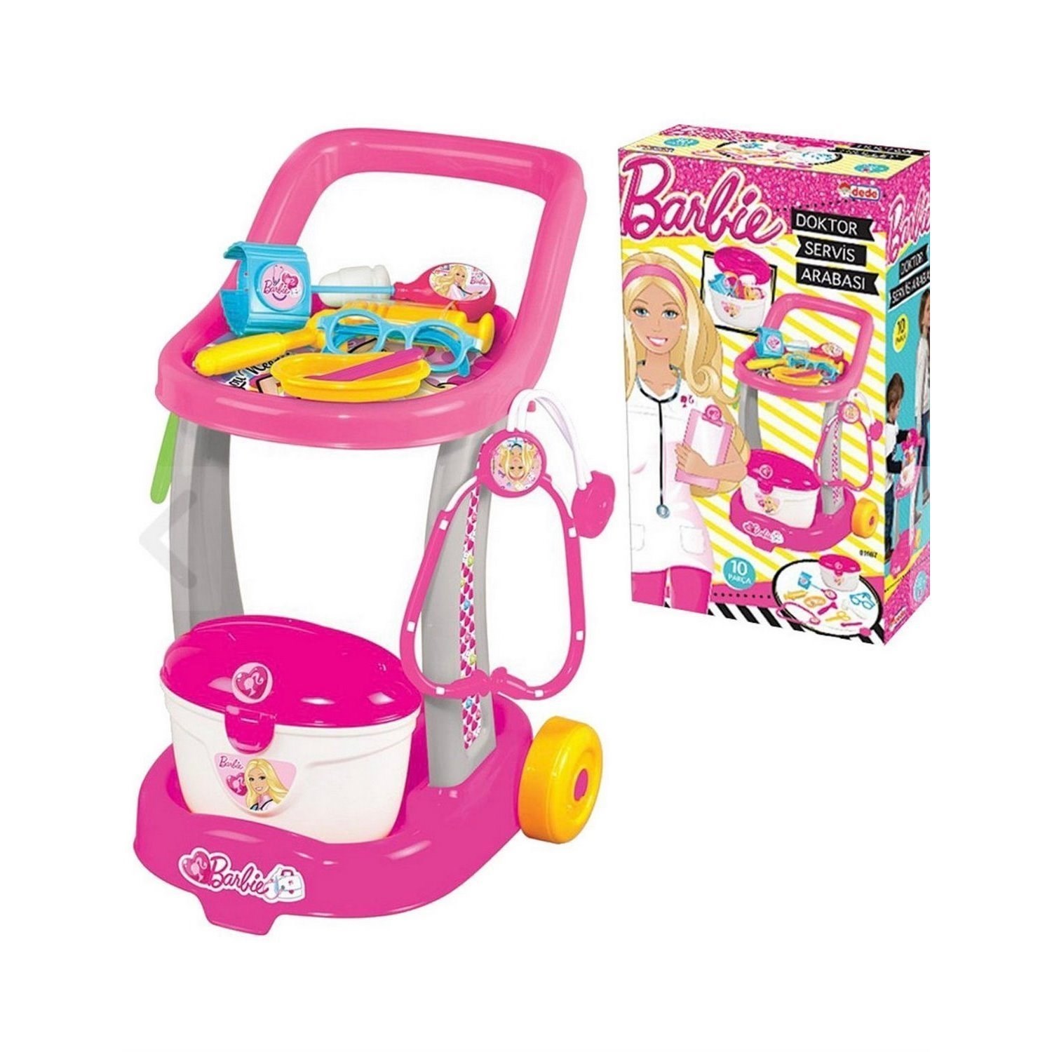 Dede Barbie Doktor Servis Arabası 01987 