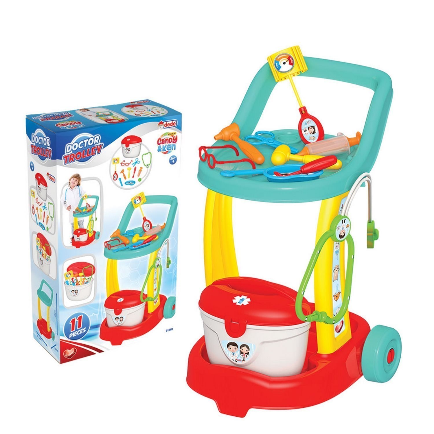 Dede Candy Doktor Servis Arabası 01963 