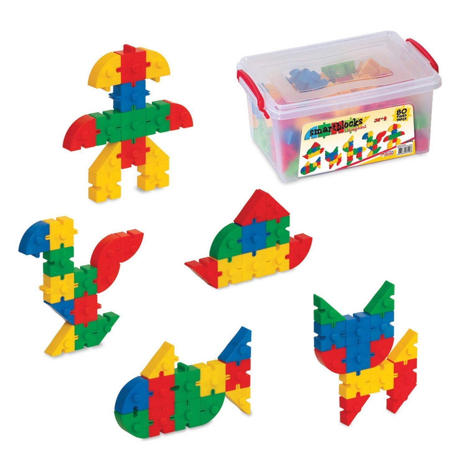 Dede Smart Bloklar 80 Parça 03142 