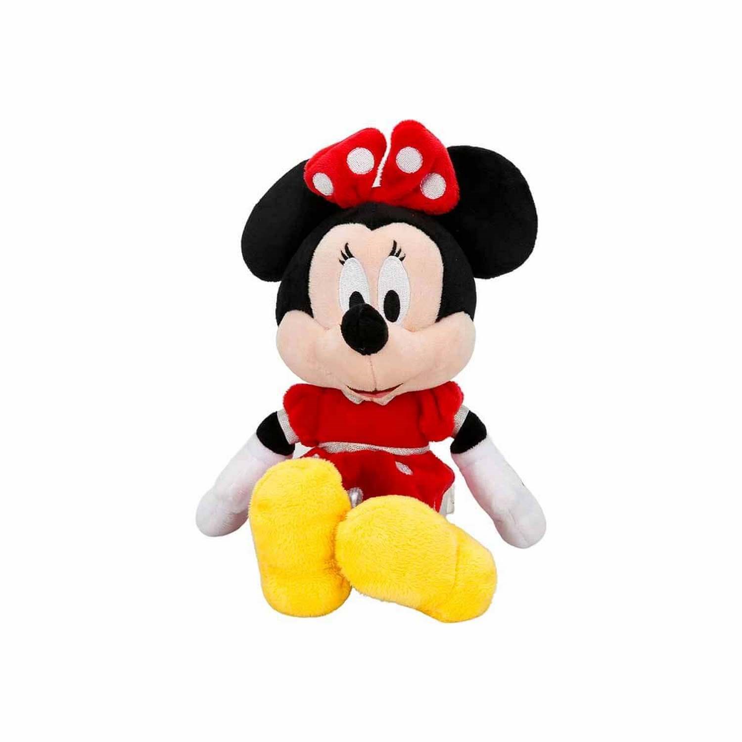 Disney Minnie Kırmızı Elbiseli Peluş 25 Cm S00003414 