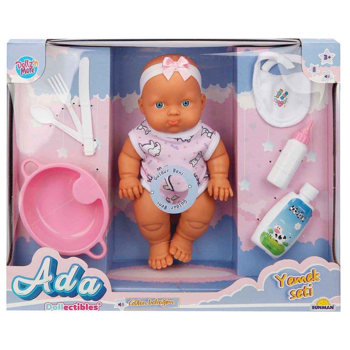 Dollz'n More Ada Bebek Yemek Seti 23 Cm S01020120 