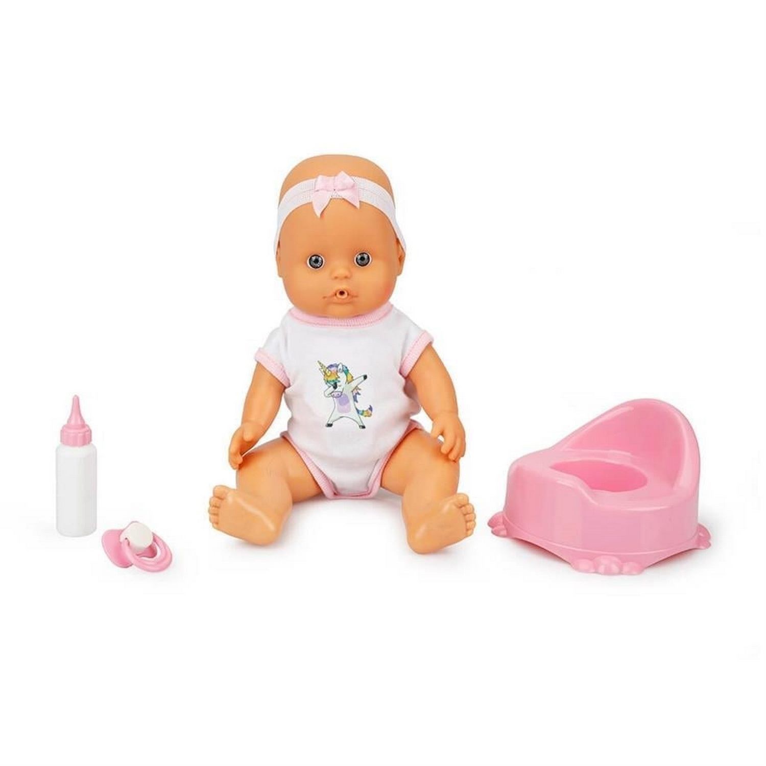 Dollz'n More Altını Islatan Sesli Bebek Seti 30 Cm S02030121 
