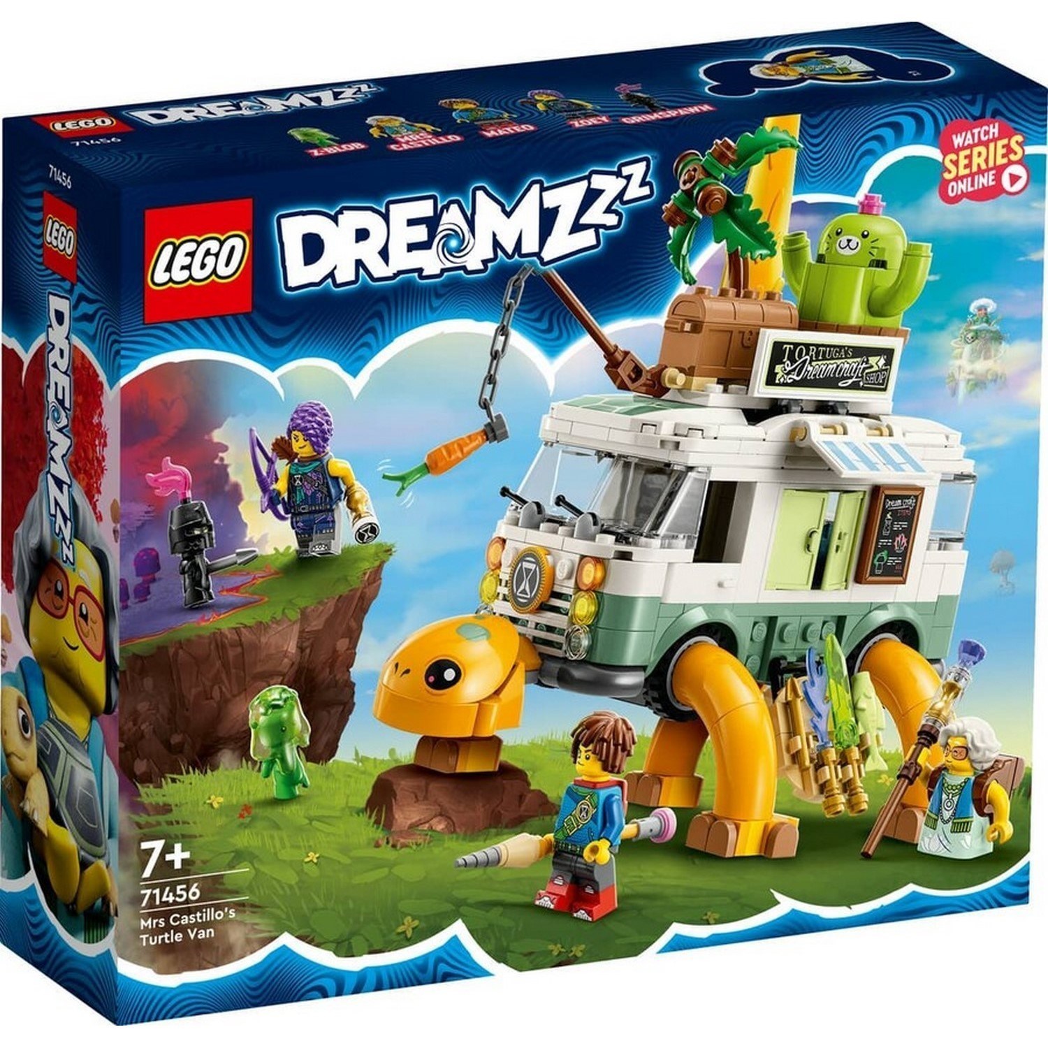 Lego Bayan Castillo'nun Kaplumbağa Minibüsü 71456 