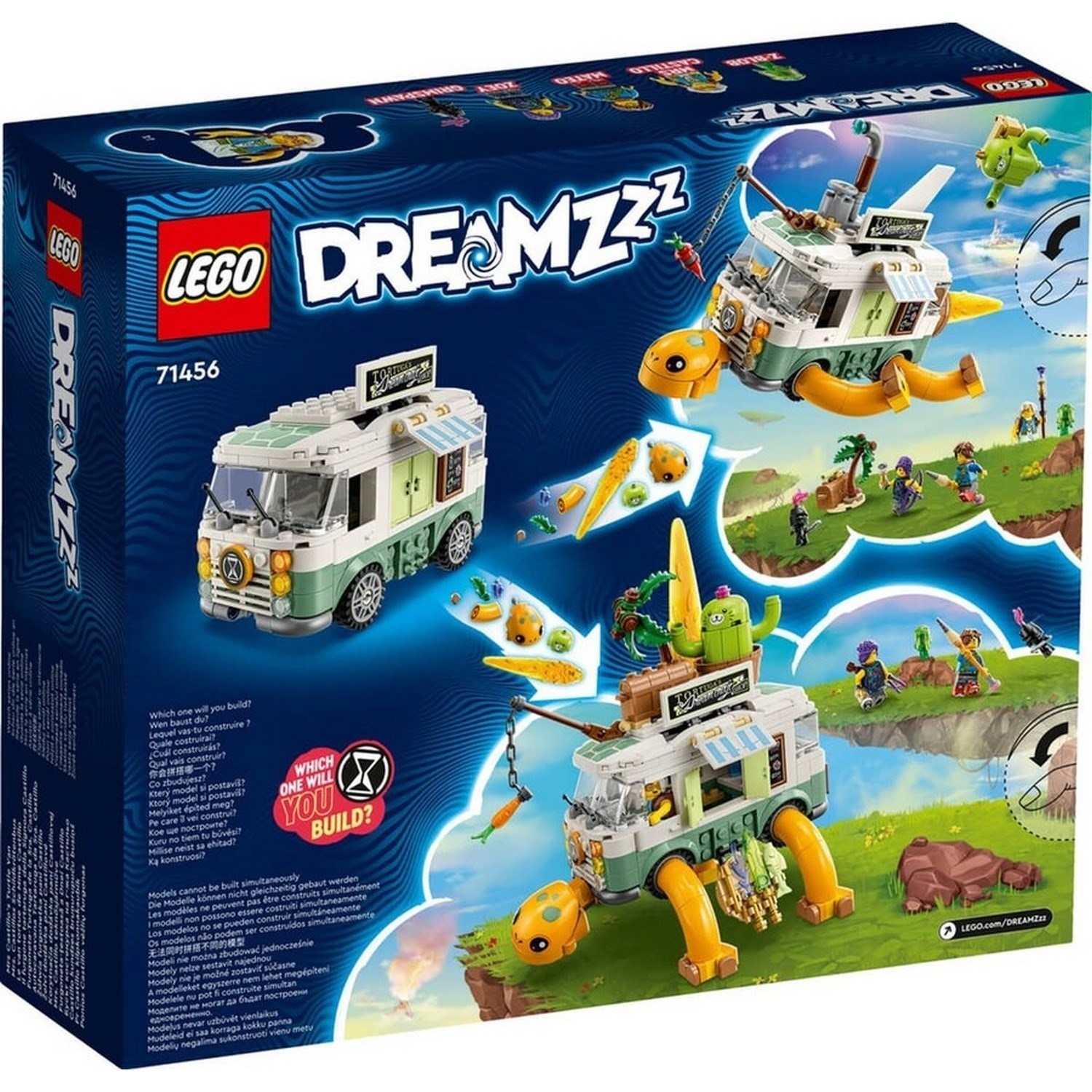 Lego Bayan Castillo'nun Kaplumbağa Minibüsü 71456 