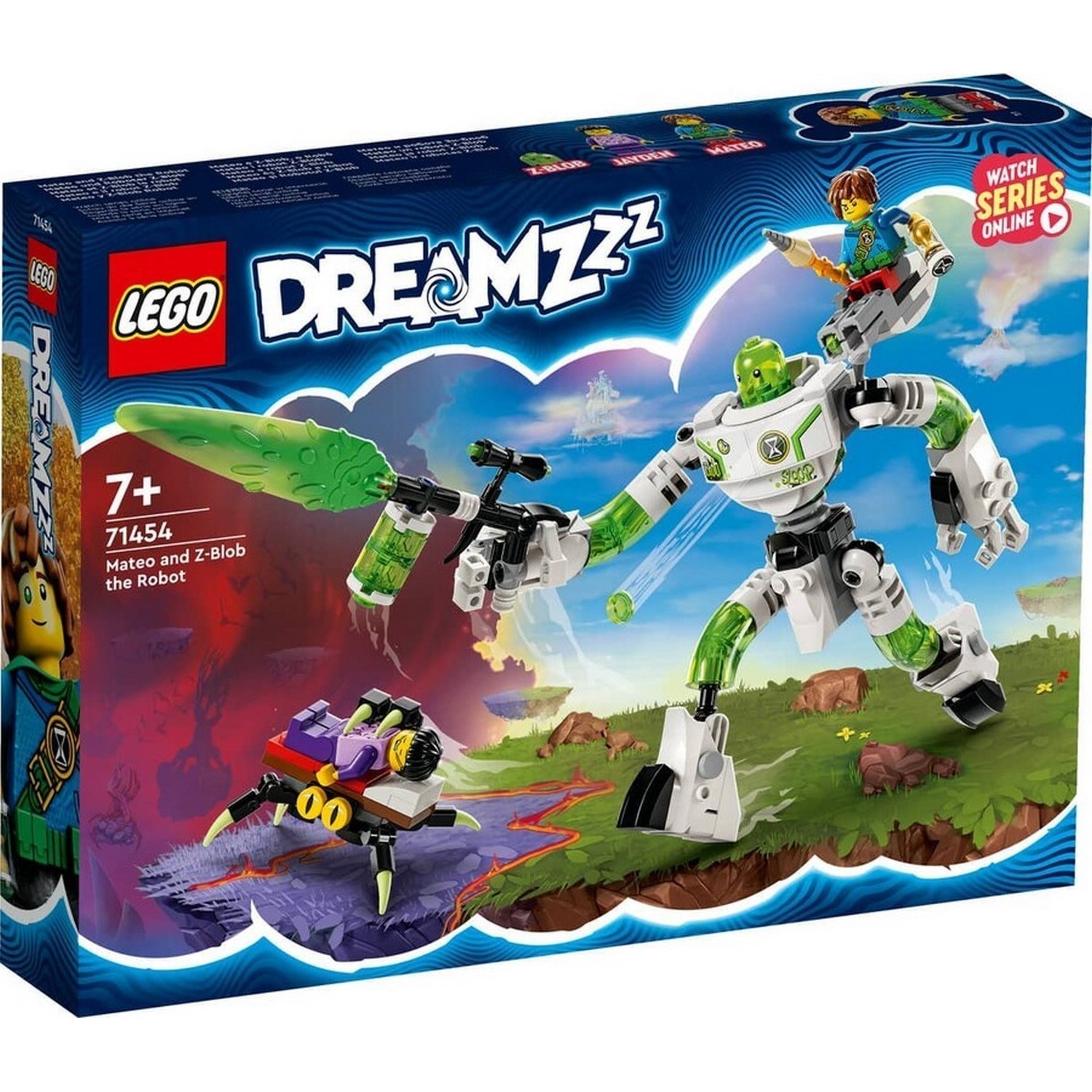 Lego DREAMZzz Mateo ve Robot Z-Blob 71454 
