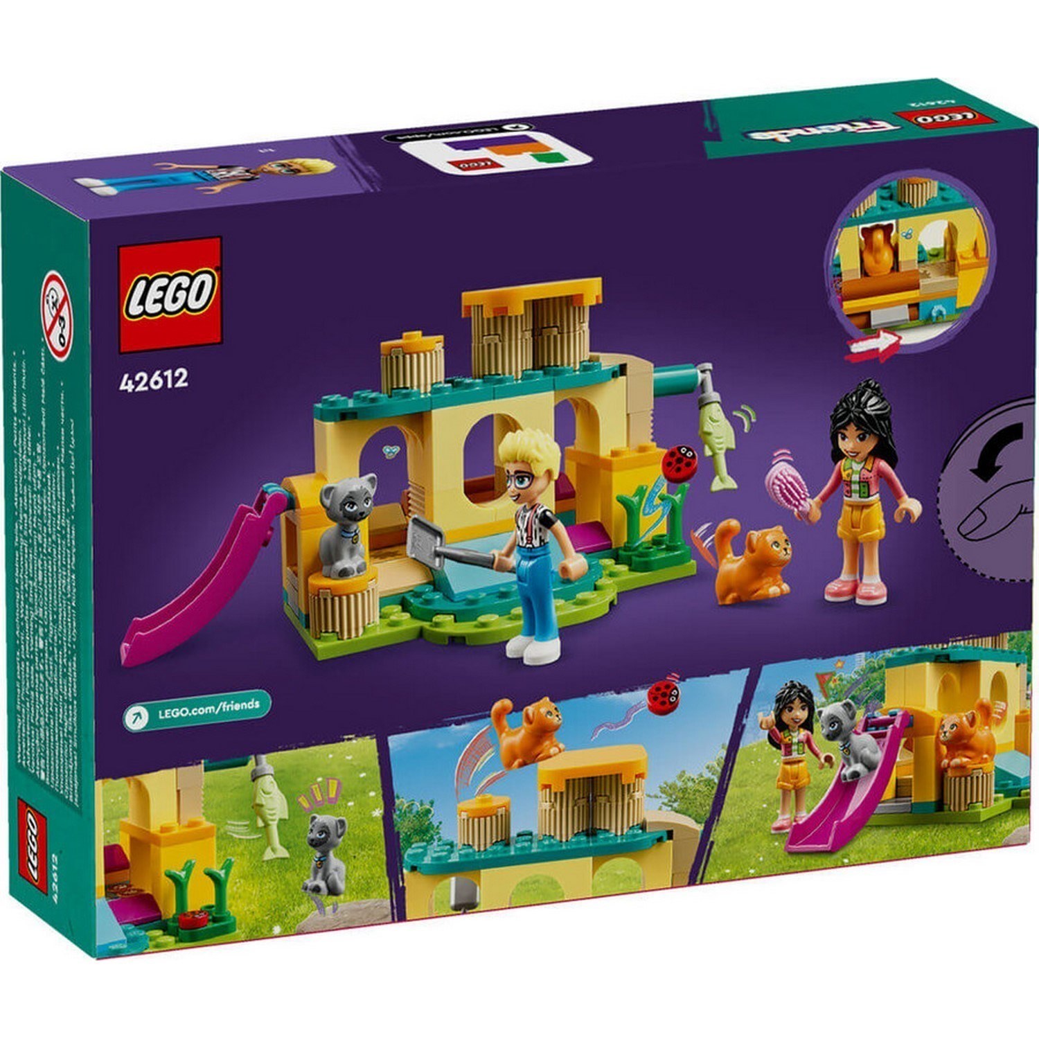 Lego Friends Kedi Oyun Parkı Macerası 42612 