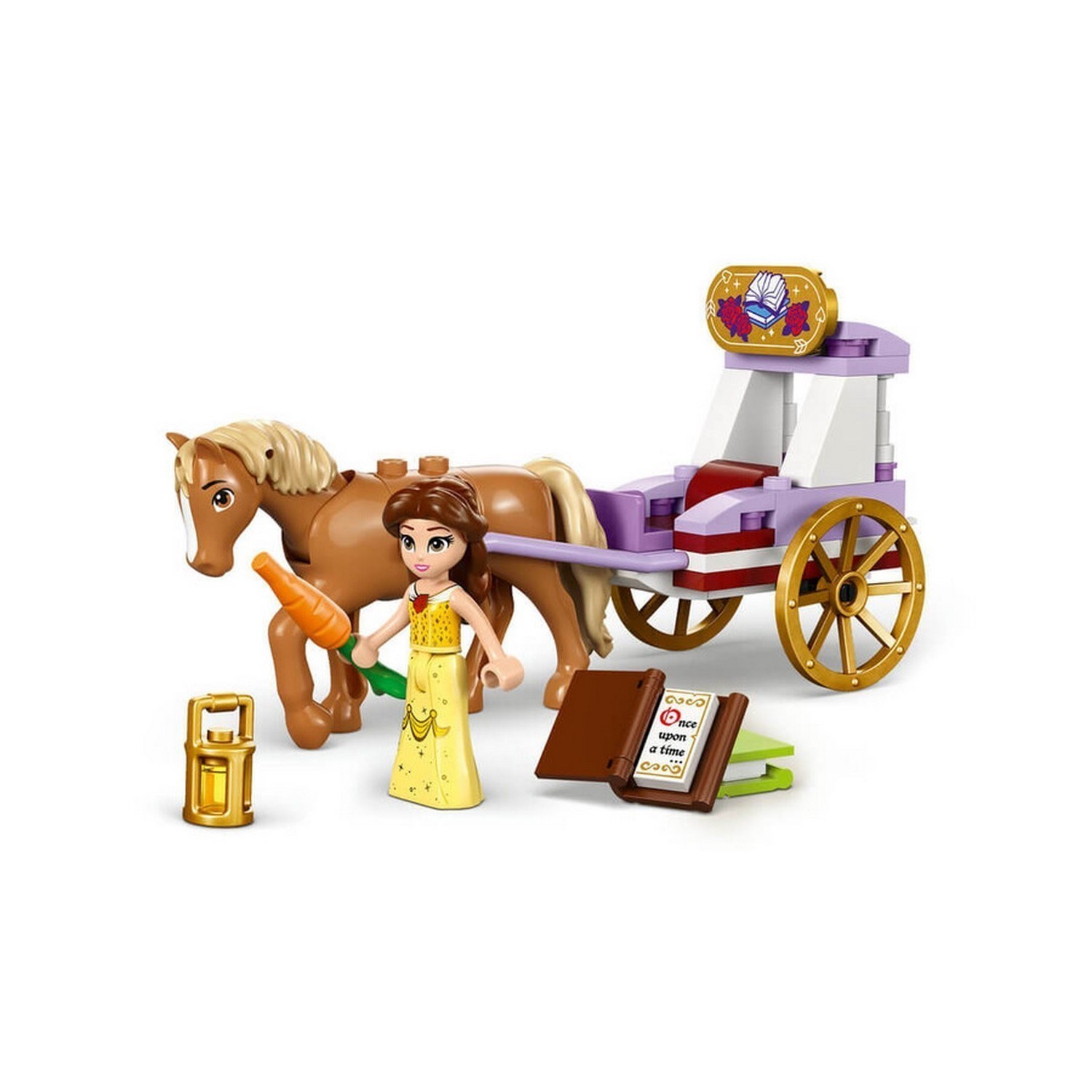 Lego Disney Prensesi Belle'in Hikaye Zamanı Arabası 43233 