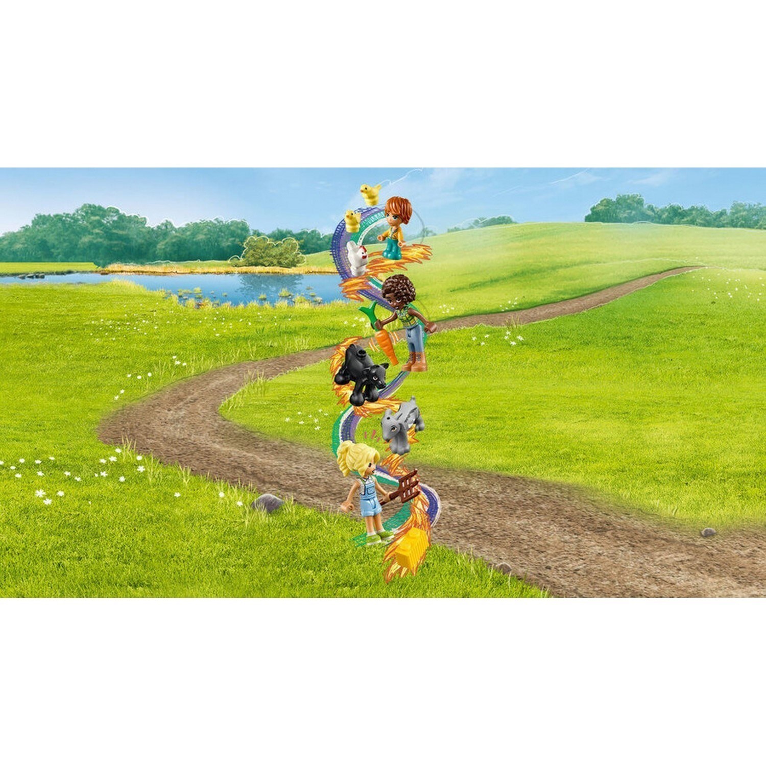 Lego Friends Çiftlik Hayvanı Barınağı 42617 