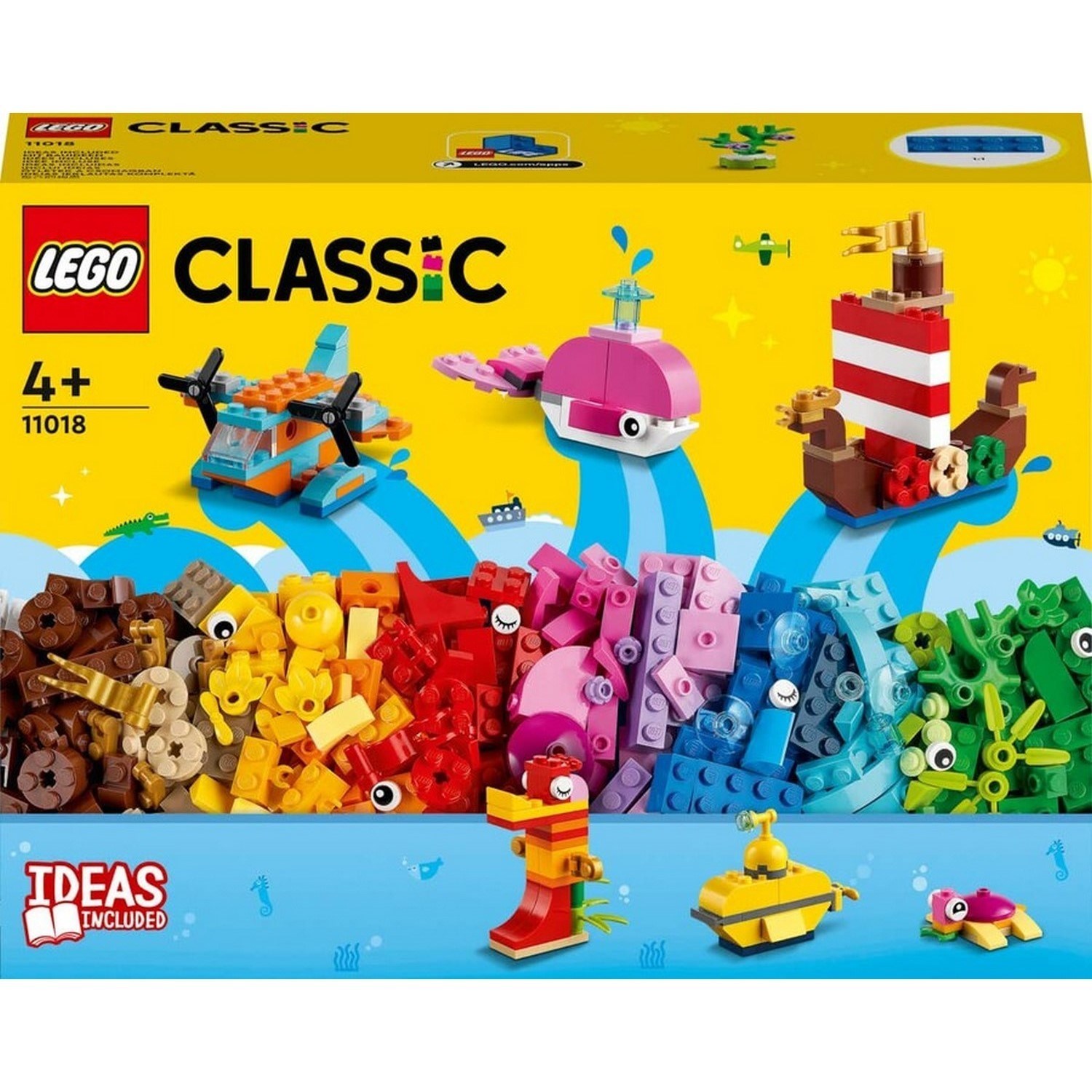 Lego Classic Yaratıcı Okyanus Eğlencesi 11018 