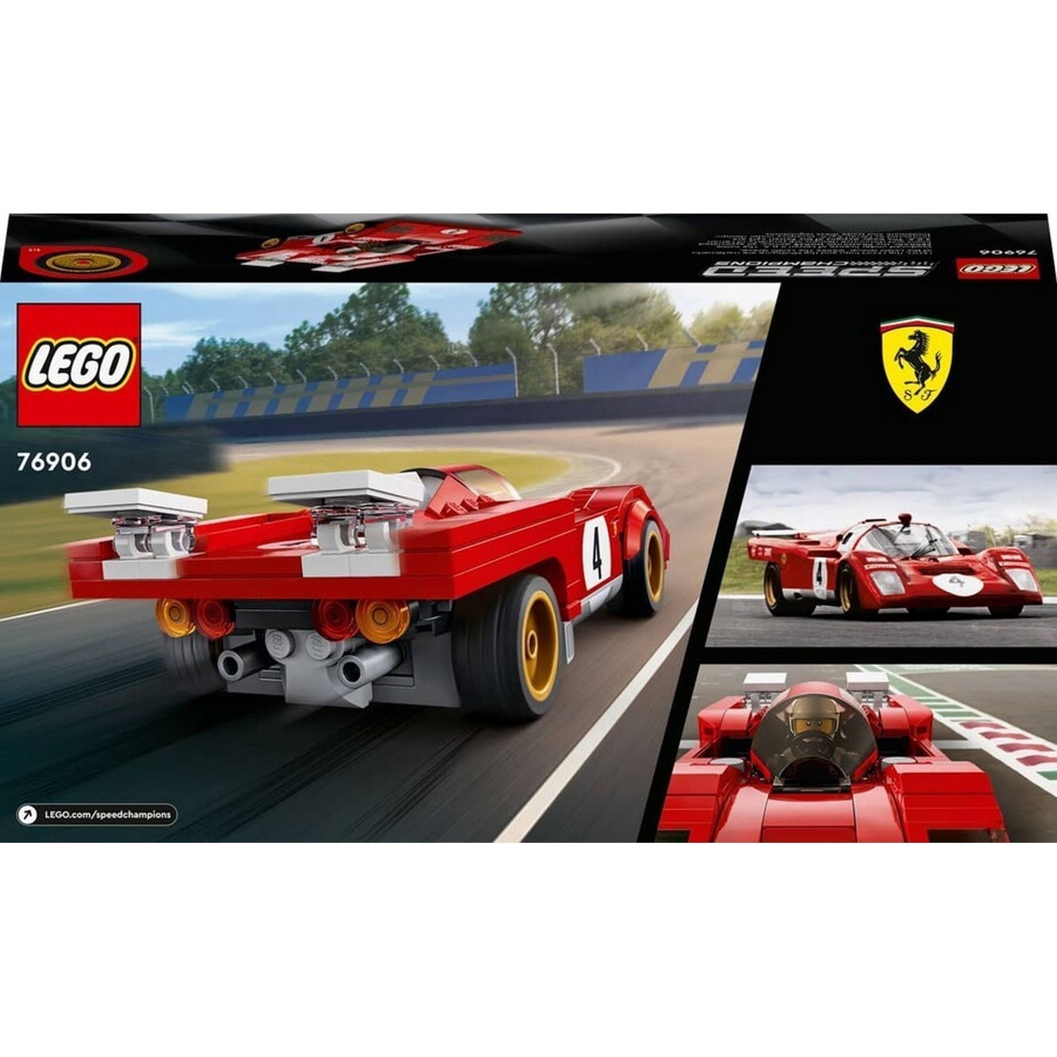 Lego Speed Champions 1970 Ferrari 512 M 76906 