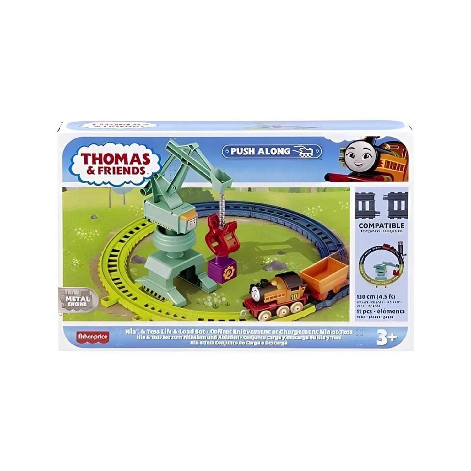 Mattel Thomas ve Arkadaşları Sür-Bırak Tren Seti HGY82 