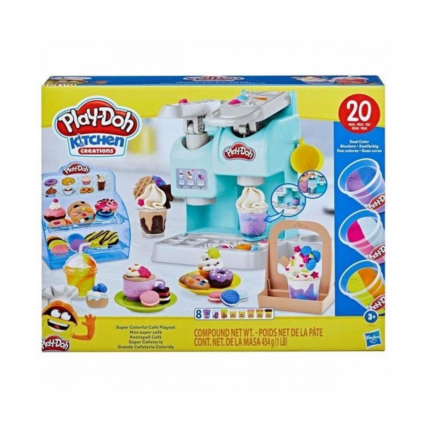 Play-Doh Süper Renkli Kafe Oyun Seti 5836 