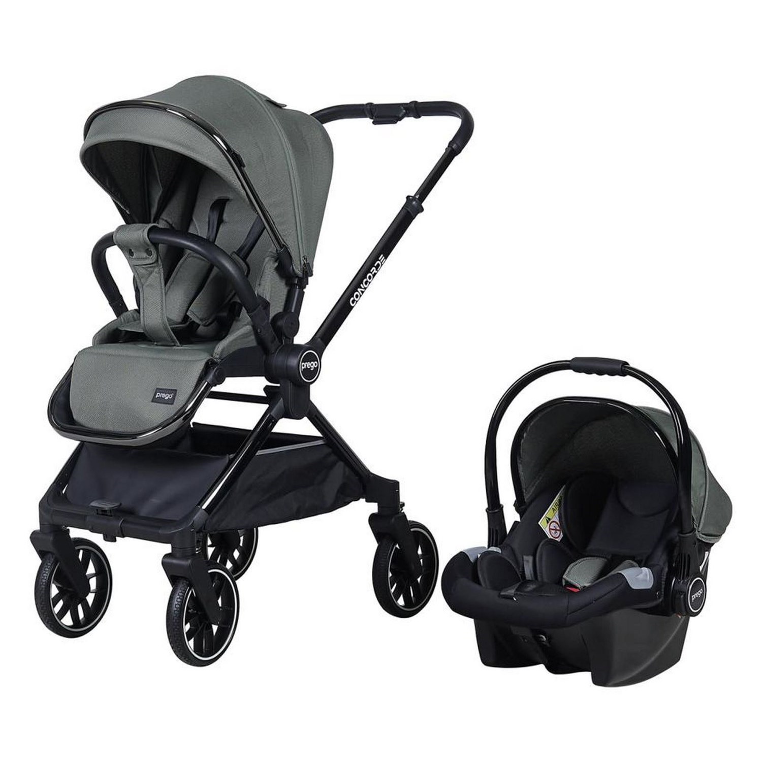 Prego Concorde Travel Sistem Bebek Arabası 2067 Yeşil