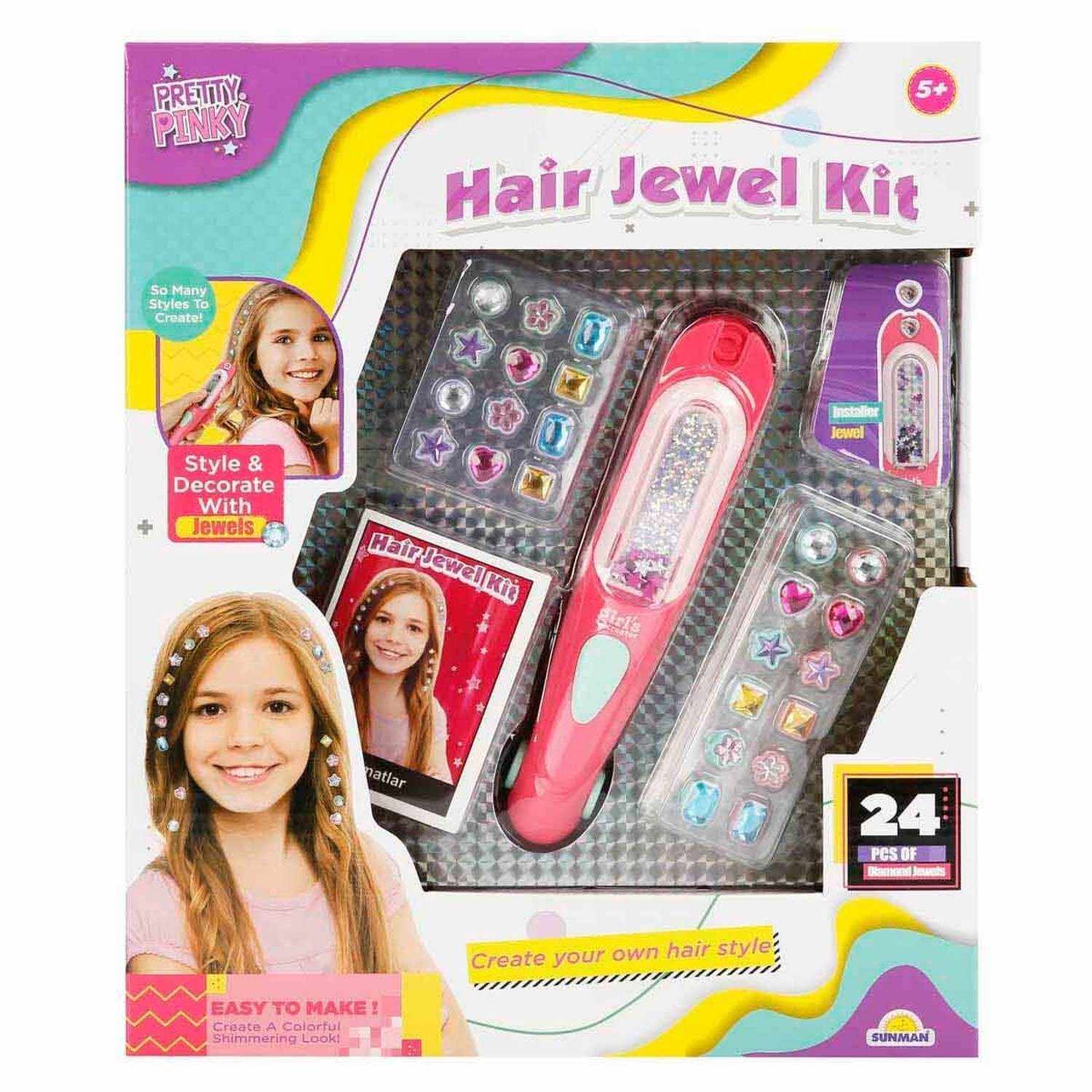 Pretty Pinky Hobi Güzellik Seti Parıltılı Saç Atölyesi 3850 