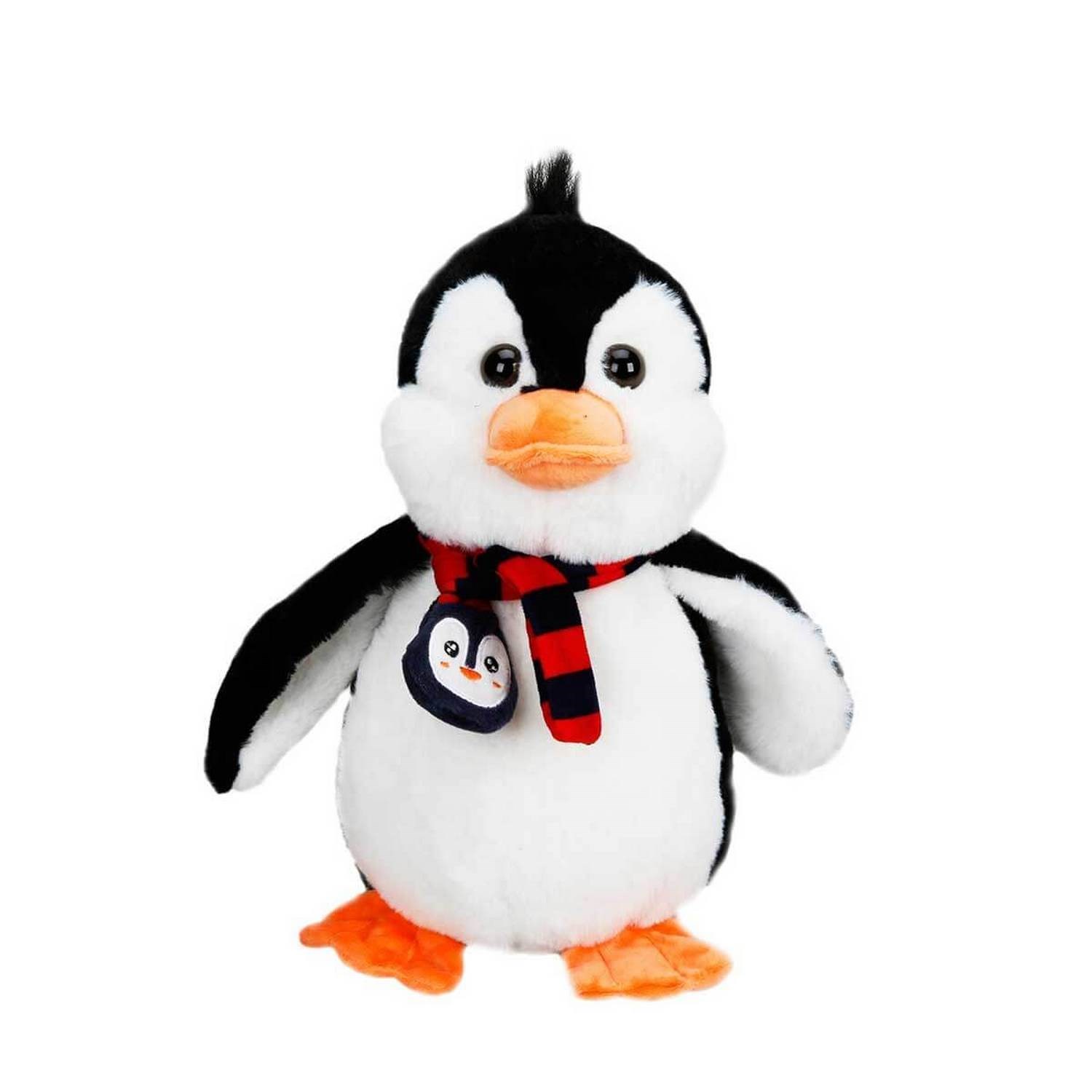 Puffy Friends Atkılı Peluş Penguen 32 Cm 3001525 