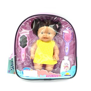 Dollz'n More DZM Nil Saçlı Bebek Set S02020100 Sarı