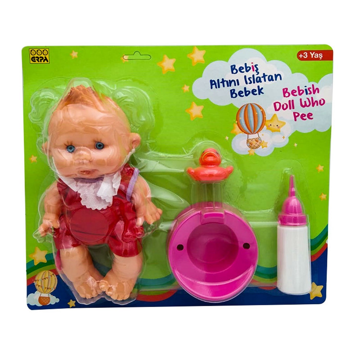 Erpa Altını Islatan Bebiş Bebek 661617 Kırmızı