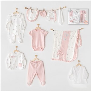 Andywawa Fairy 10'lu Hastane Çıkış Seti AC25301 Pembe