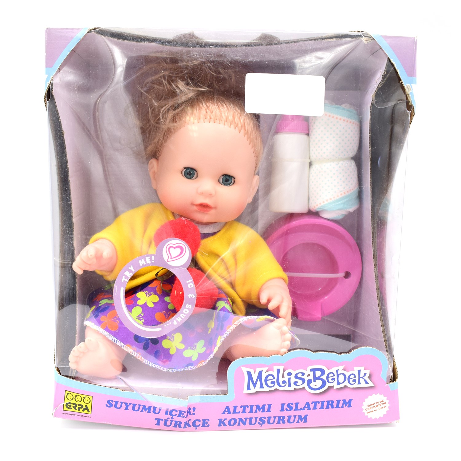 Erpa Melis Altını Islatan Bebek 660238 Sarı-Kırmızı