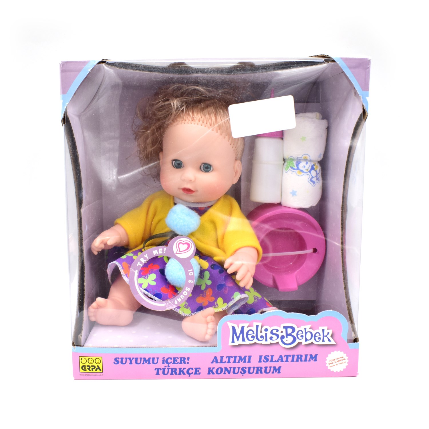 Erpa Melis Altını Islatan Bebek 660238 Sarı-Mavi