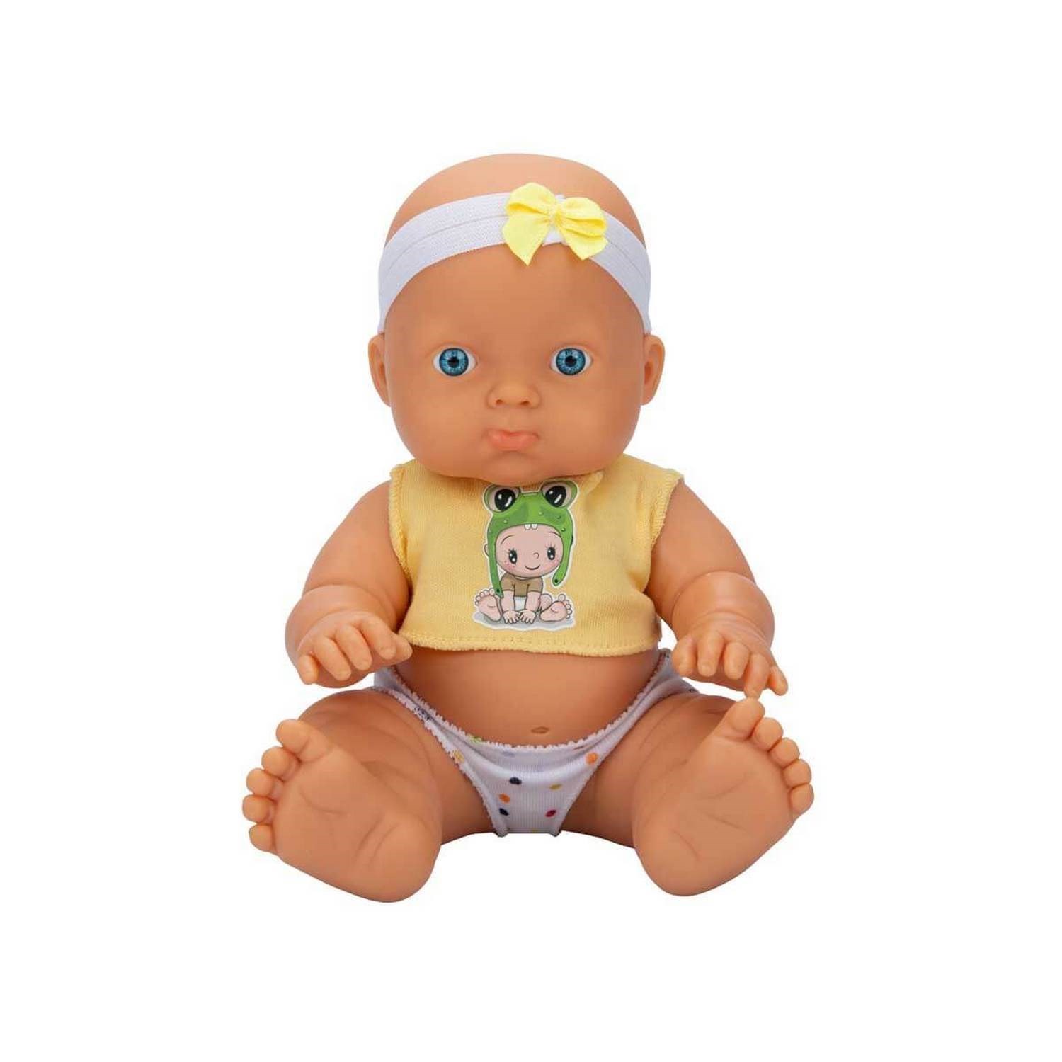 Dollz'n More Saçsız Ada Bebek 23 Cm S00020030 Sarı