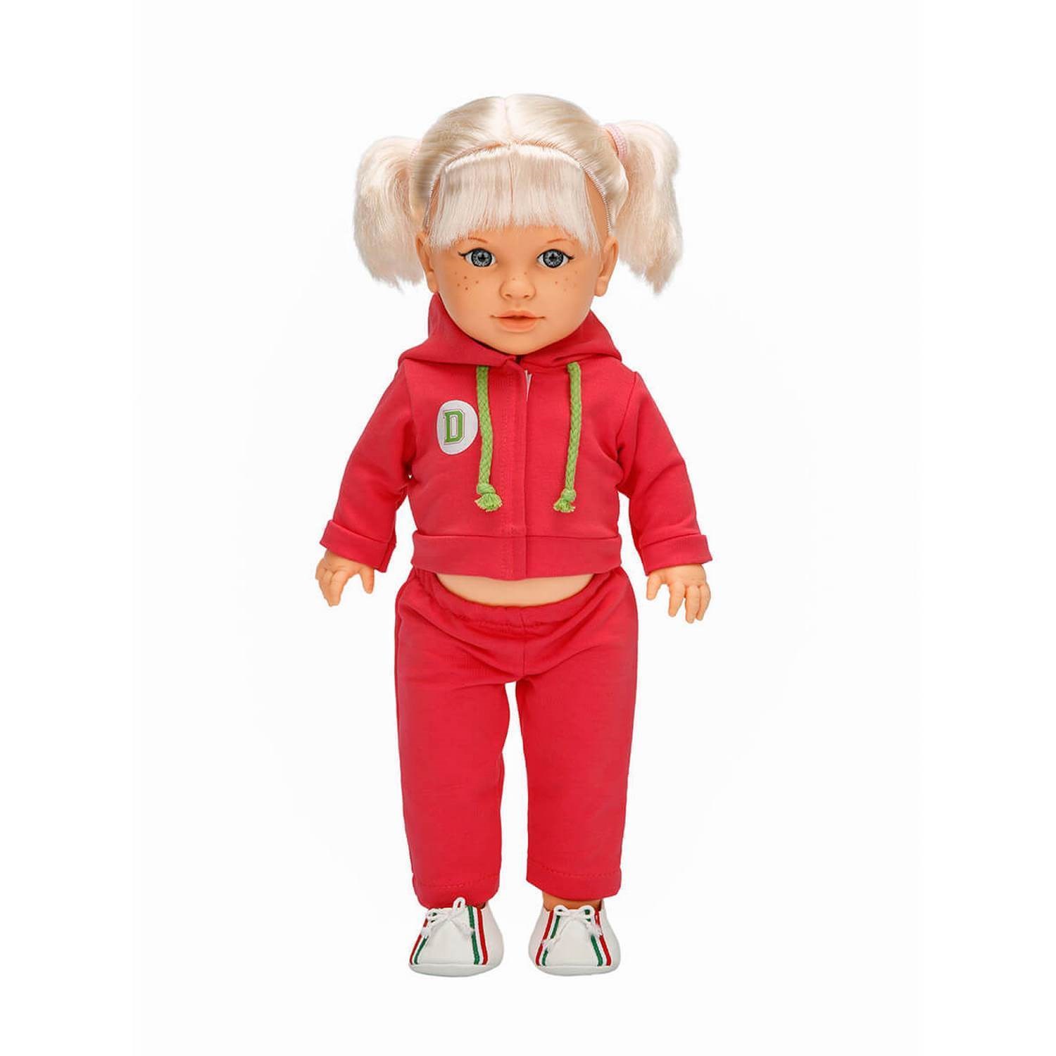 Dollz'n More Sporty Bebek Tina 45 Cm S00040051 Kırmızı