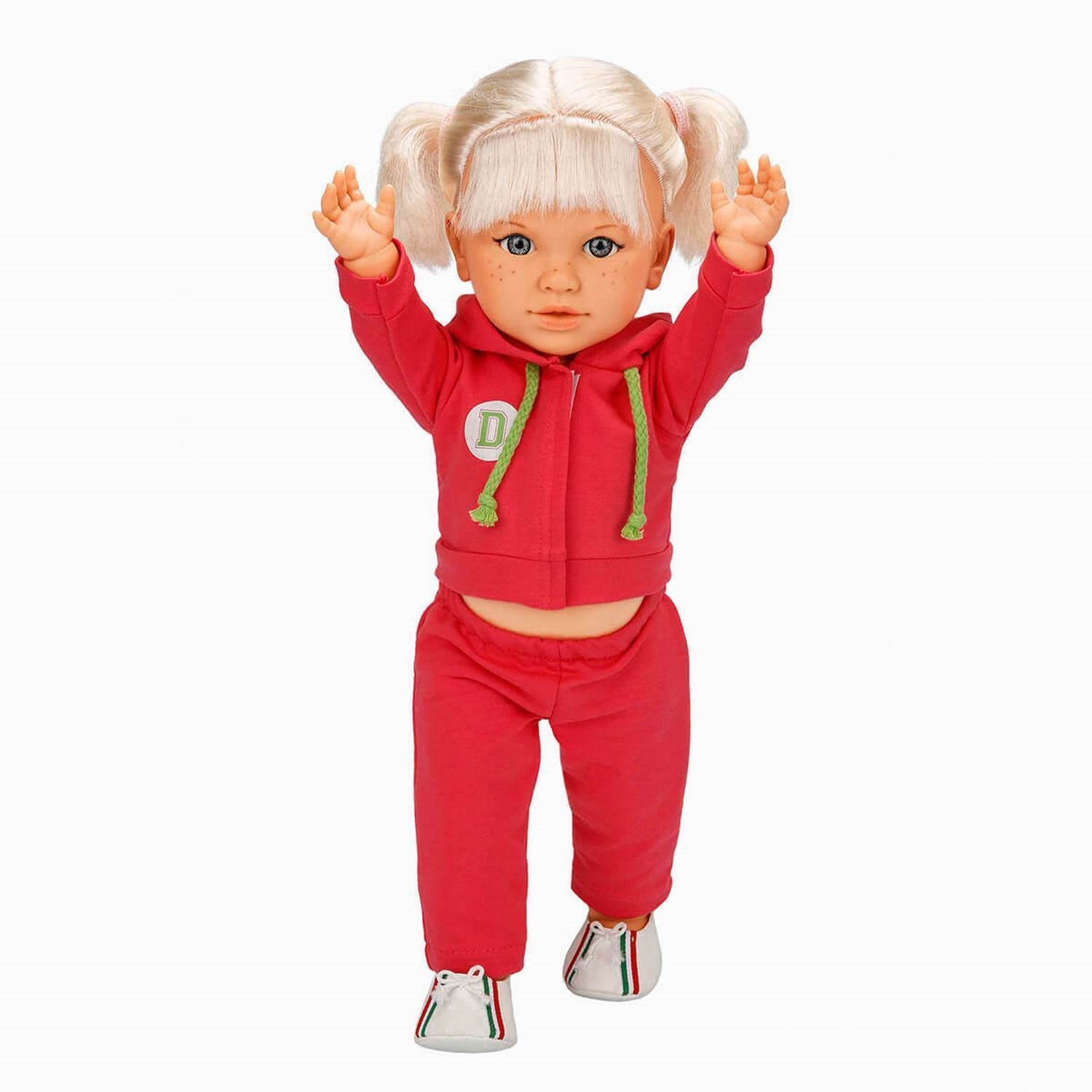 Dollz'n More Sporty Bebek Tina 45 Cm S00040051 Kırmızı
