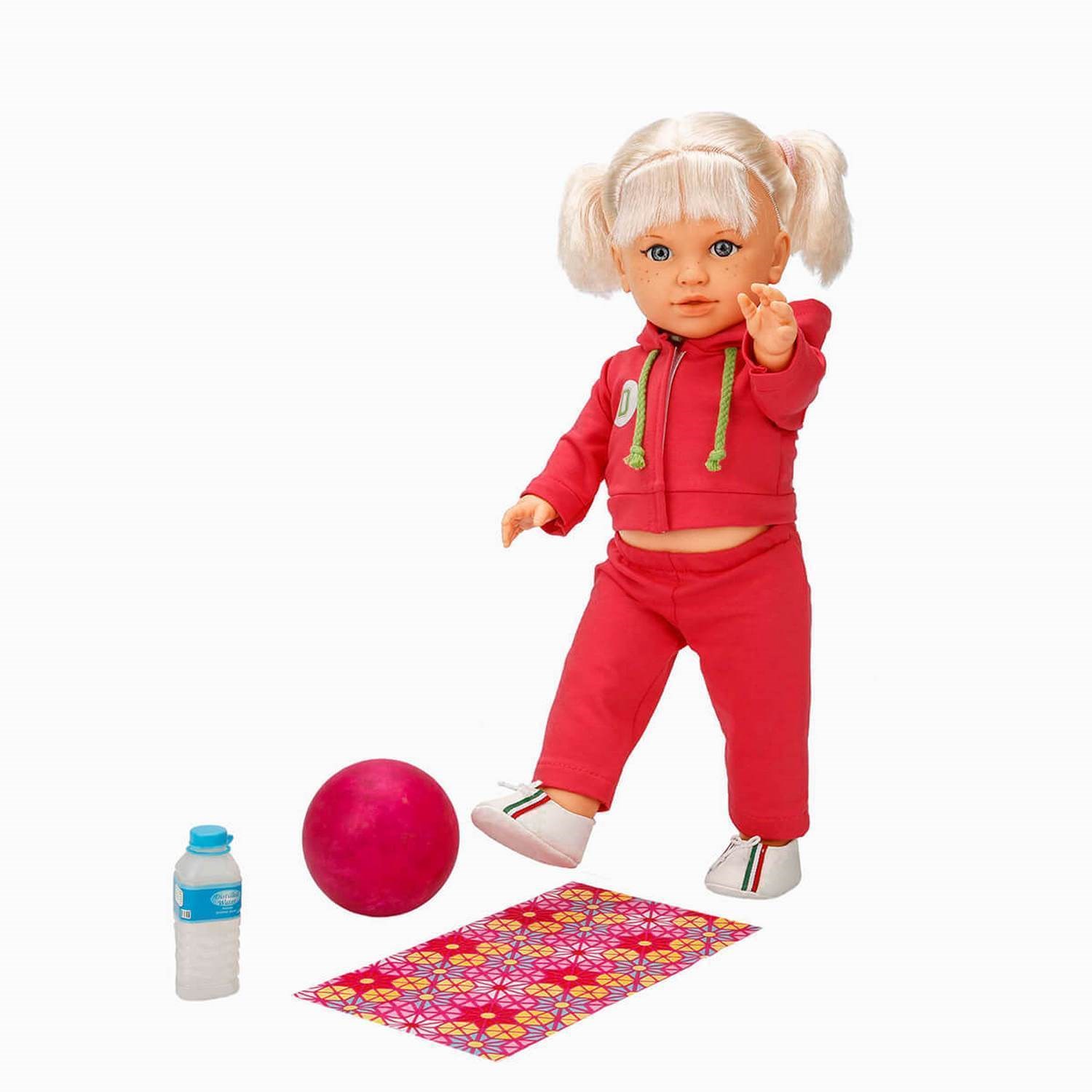 Dollz'n More Sporty Bebek Tina 45 Cm S00040051 Kırmızı