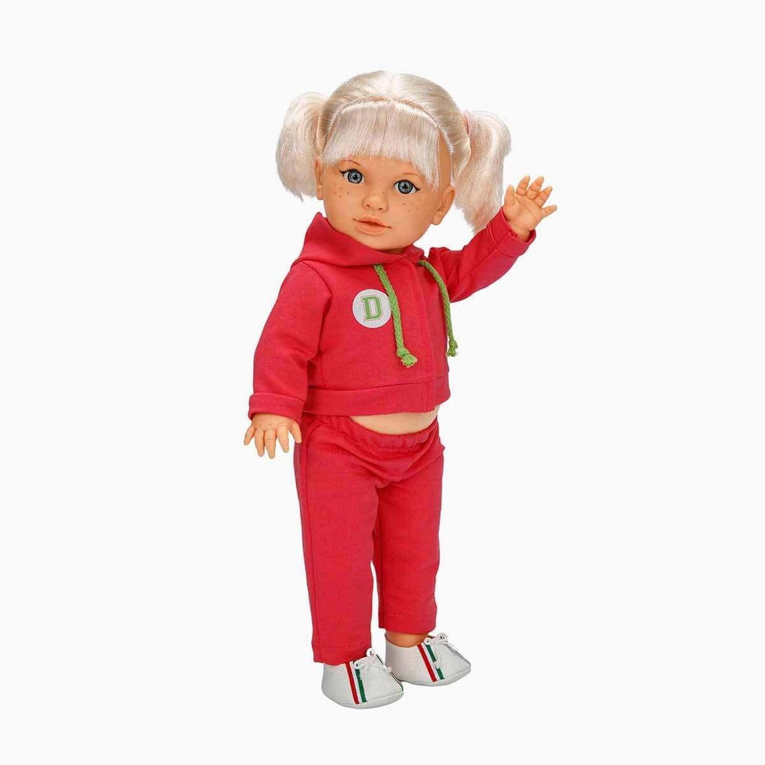 Dollz'n More Sporty Bebek Tina 45 Cm S00040051 Kırmızı