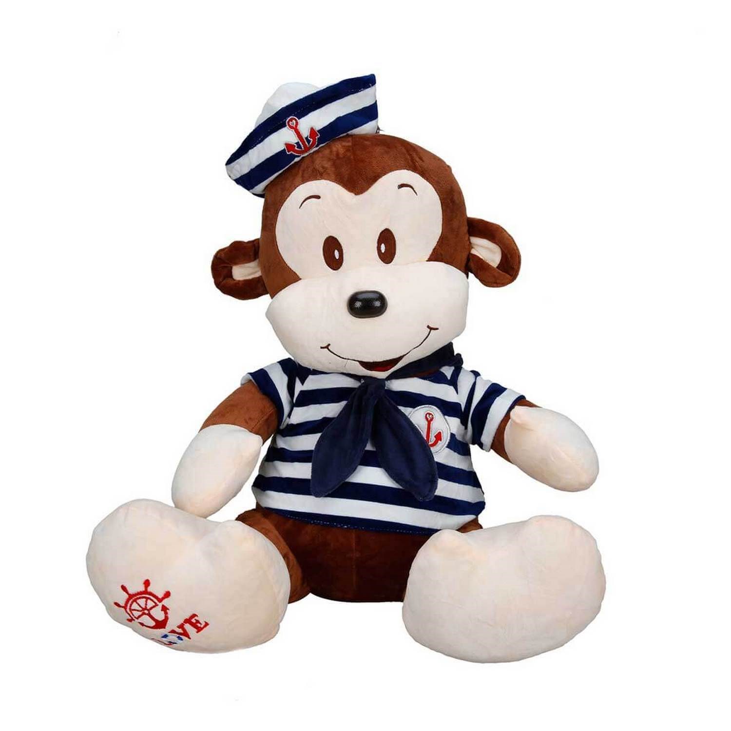 Puffy Friends Maymun Denizci Peluş 50 Cm 1528 Lacivert