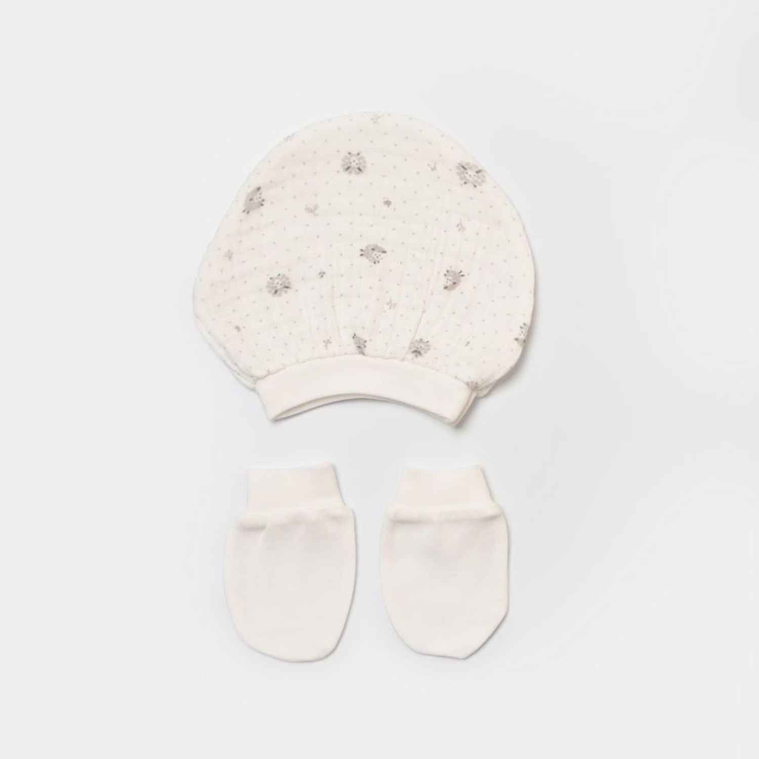 Bibaby Lamb Friends 10'lu Bebek Hastane Çıkış Seti 63234 Bej