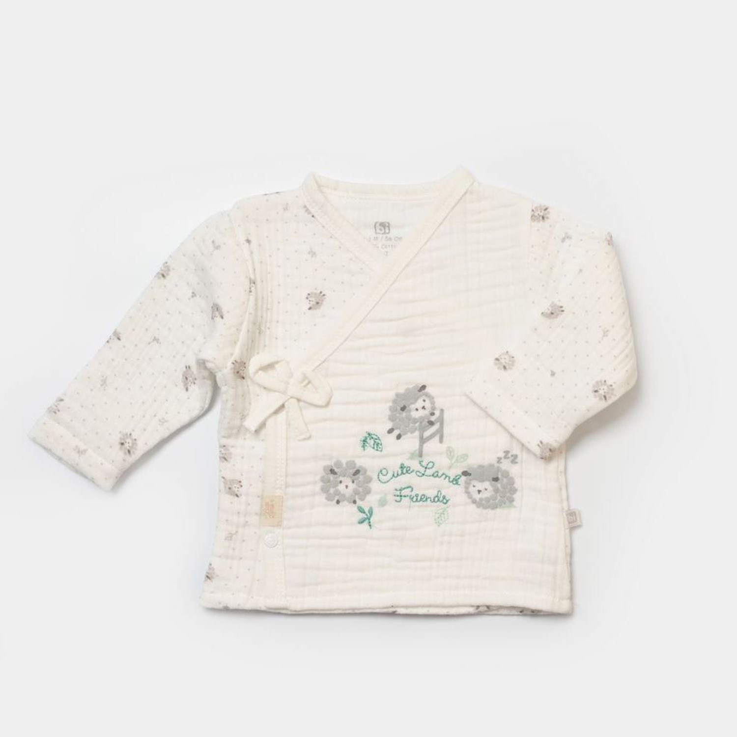 Bibaby Lamb Friends 10'lu Bebek Hastane Çıkış Seti 63234 Gri