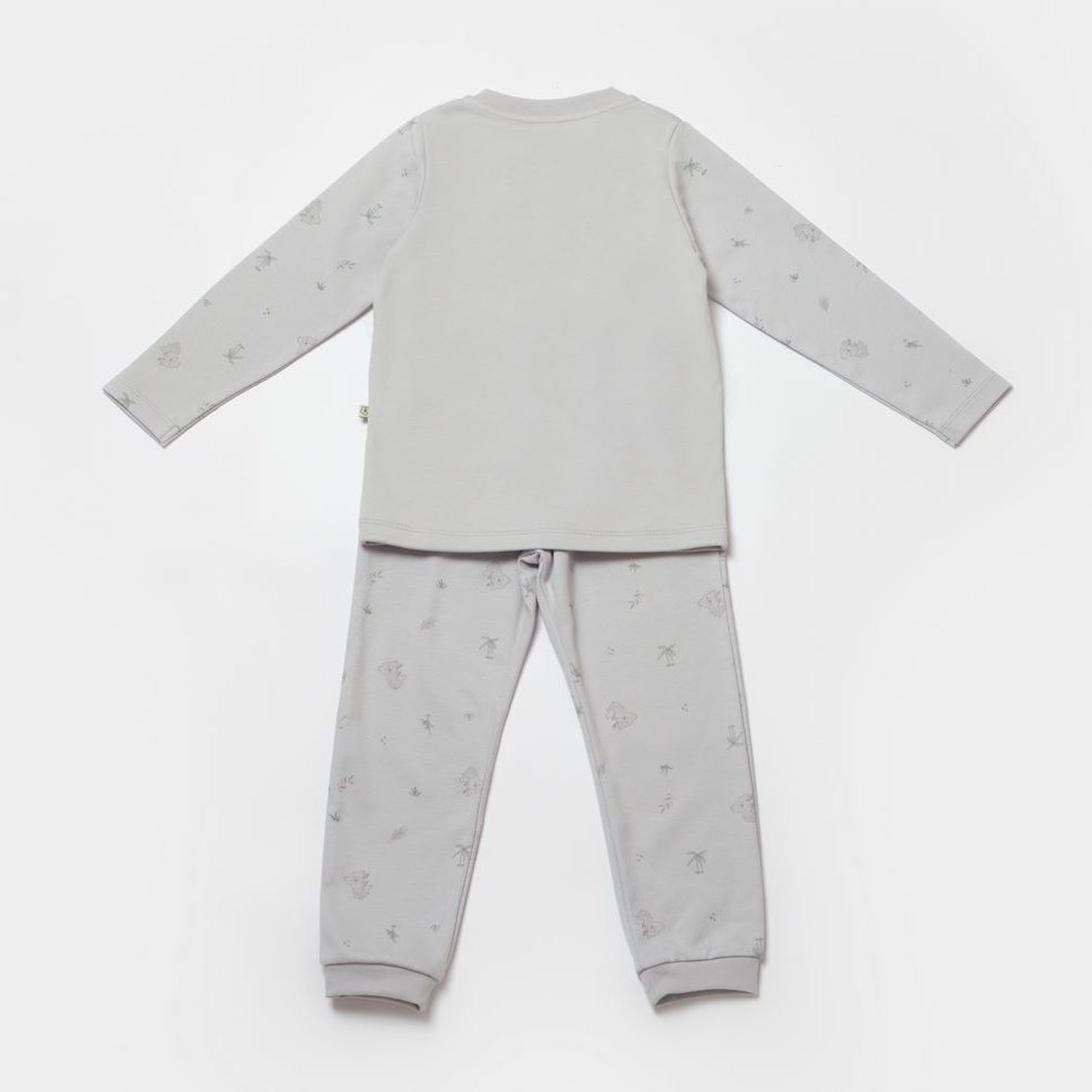 Biorganic Koala Jungle Pijama Takımı 59778 Gri