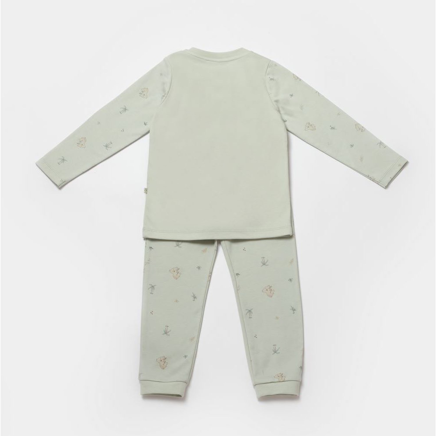 Biorganic Koala Jungle Pijama Takımı 59778 Mint