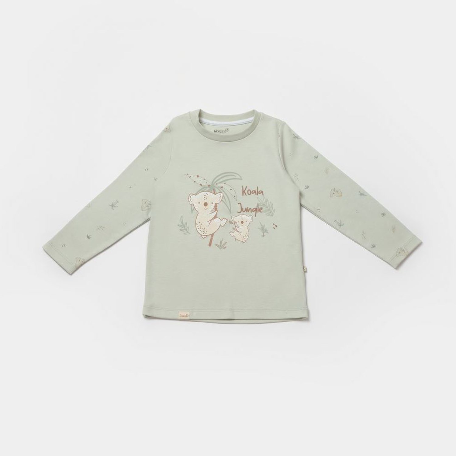 Biorganic Koala Jungle Pijama Takımı 59778 Mint