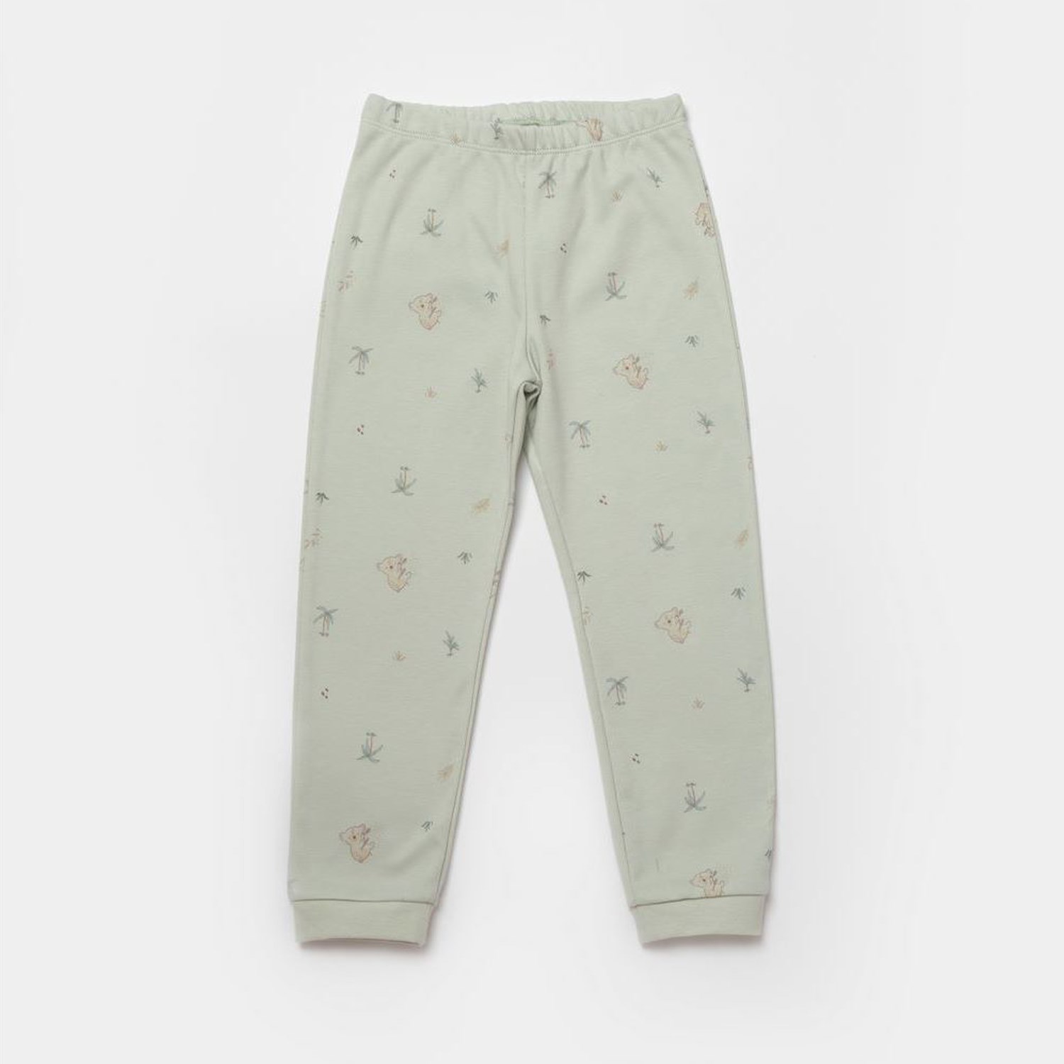 Biorganic Koala Jungle Pijama Takımı 59778 Mint