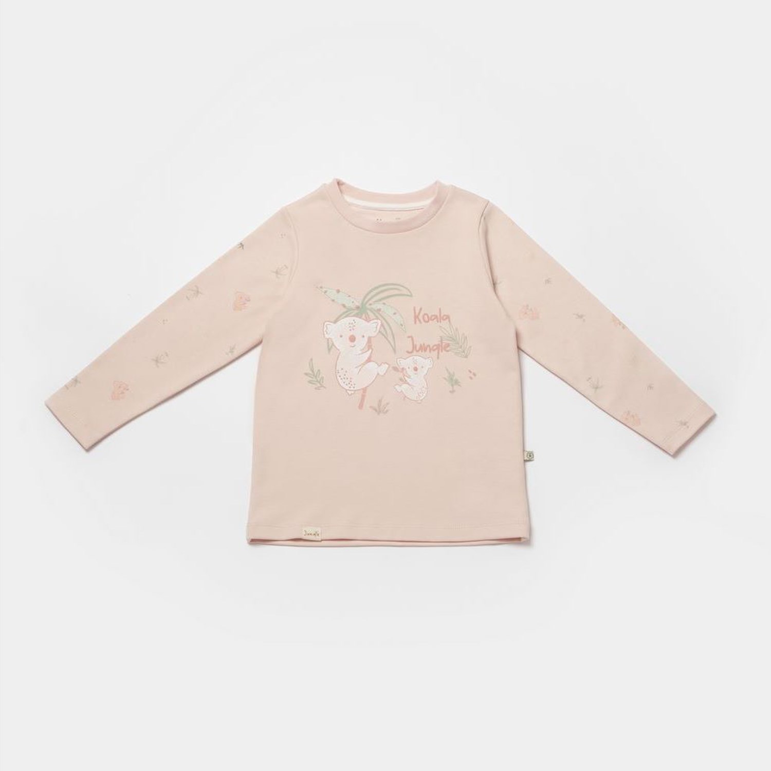 Biorganic Koala Jungle Pijama Takımı 59778 Pembe