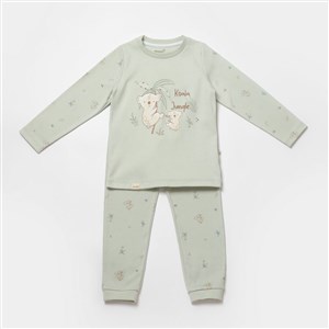 Biorganic Koala Jungle Pijama Takımı 59778 Mint