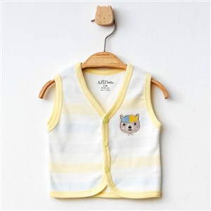Aziz Bebe Bebek Yelek 024324 Sarı