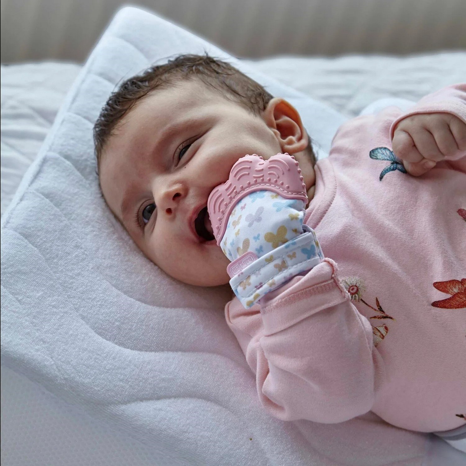 BabyJem Diş Kaşıyıcı Eldiven 526 Pembe