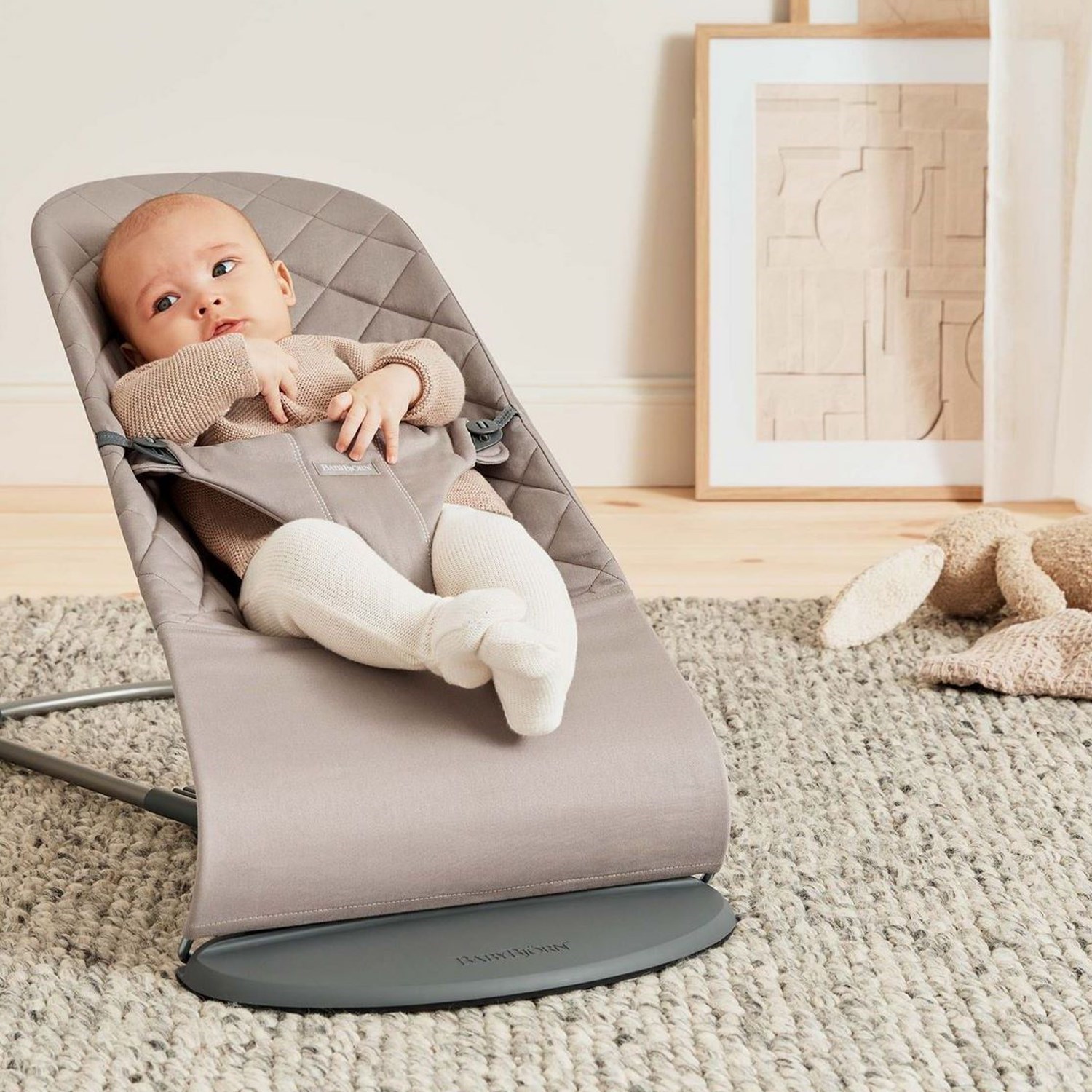 Babybjörn Bliss Ana Kucağı Woven Cotton Sand Grey
