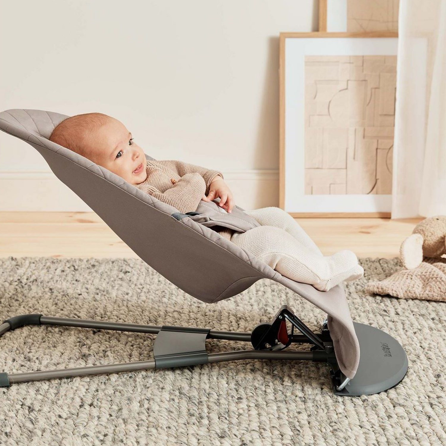 Babybjörn Bliss Ana Kucağı Woven Cotton Sand Grey