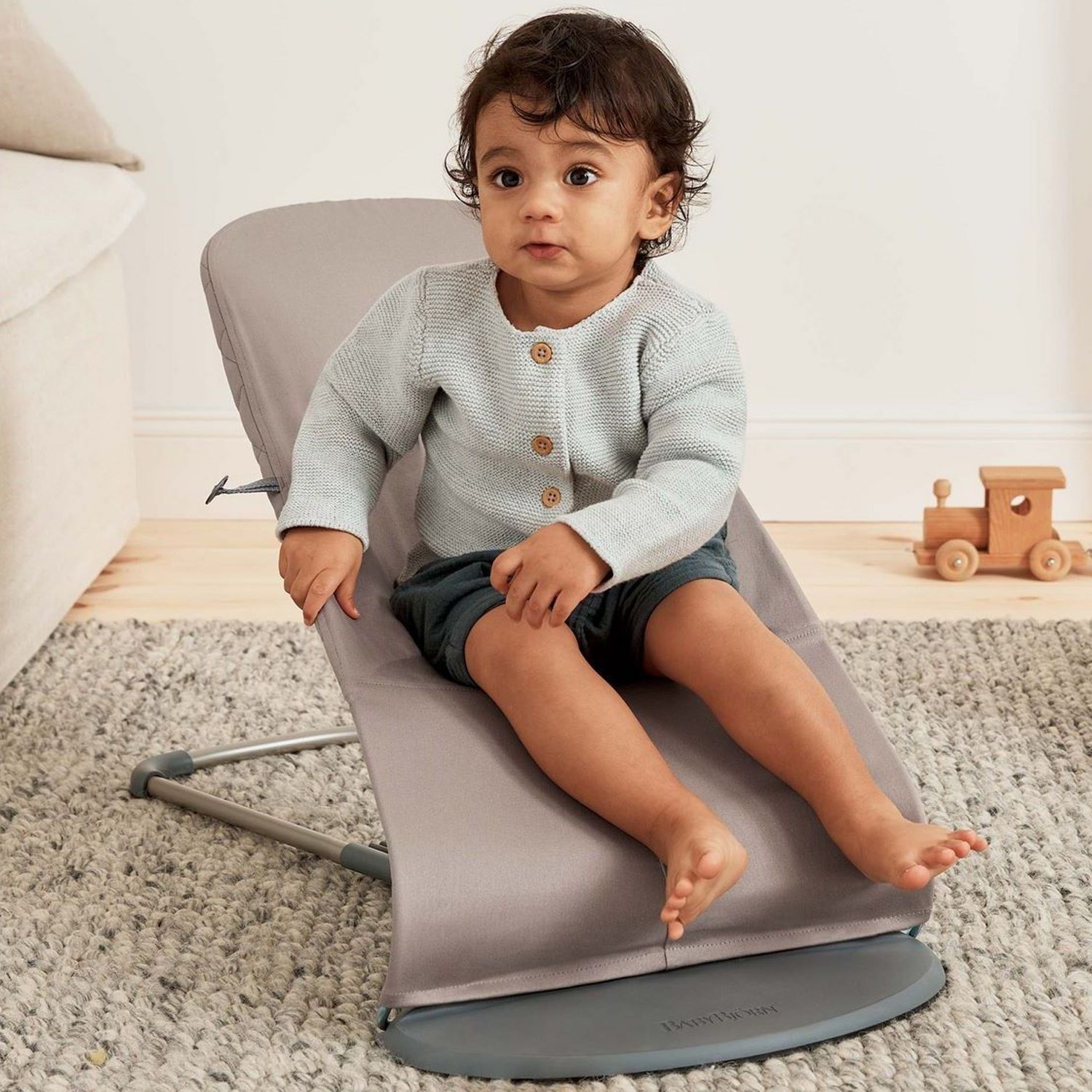 Babybjörn Bliss Ana Kucağı Woven Cotton Sand Grey