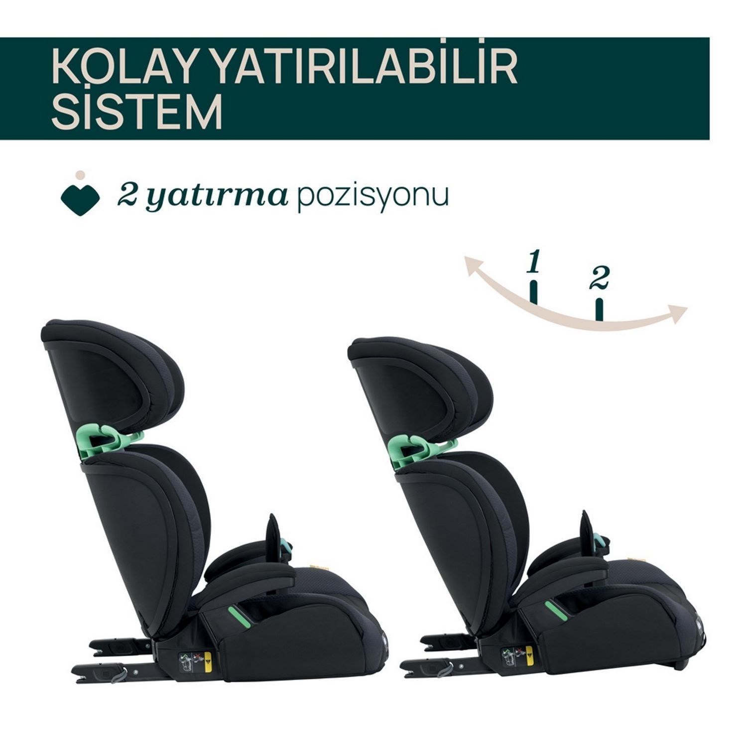 Chicco Quizy i-Size Oto Koltuğu Black